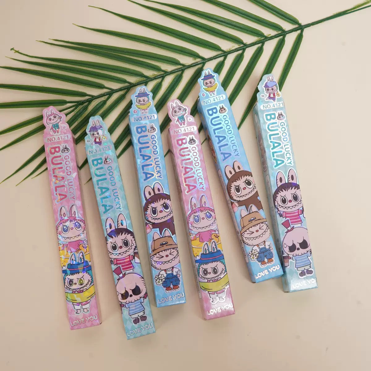 Labubu Gel Pen – 0.5 mm Retractable Smooth Gel Ink with Labubu Character Clip